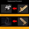 5-6mm Valve Connector Copper Air Chuck Nozzle Repair Tools Pump Quick Connector  Car
