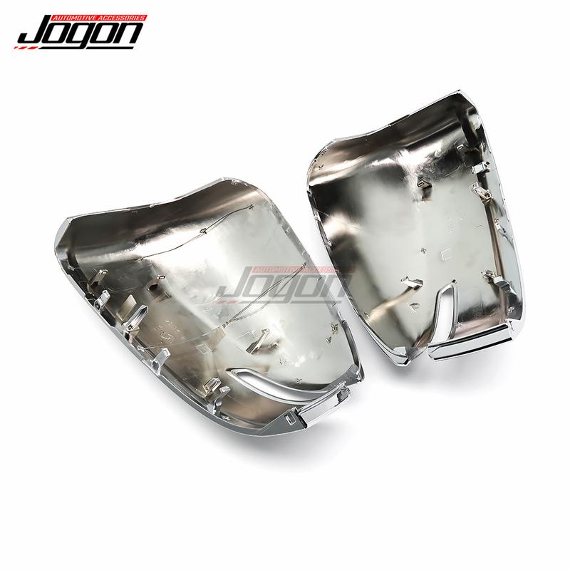 2 шт. Хромированные накладки на зеркала заднего вида из АБС-пластика, накладка на боковое зеркало автомобиля для Toyota Land Cruiser 300 Series LC300