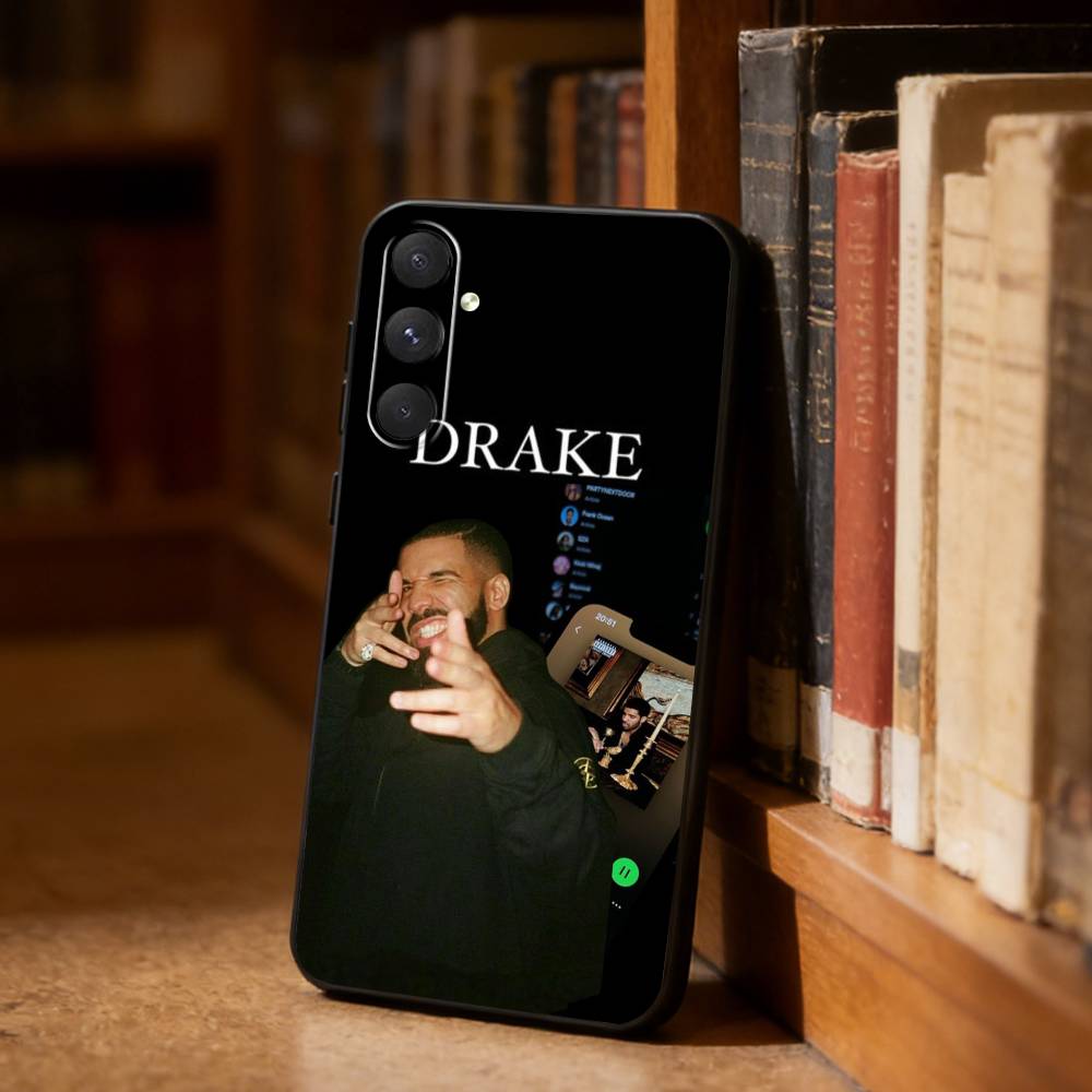 Чехол для телефона с изображением рэпера D-Drake для Samsung S26, S25, S24, S23, S22, S21, Plus, Fe, Lite, Другие Черный Чехол
