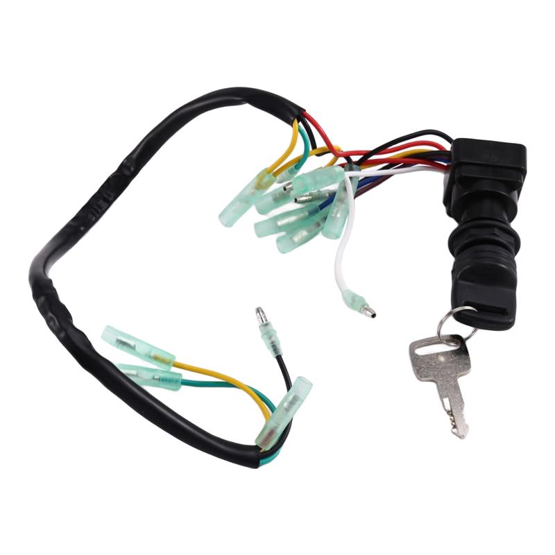 703-82510-40 Ignition Switch Key Assy Replace MP51040 For Yamaha Outboard Motor Control Box 703-82510-41 703-82510-43