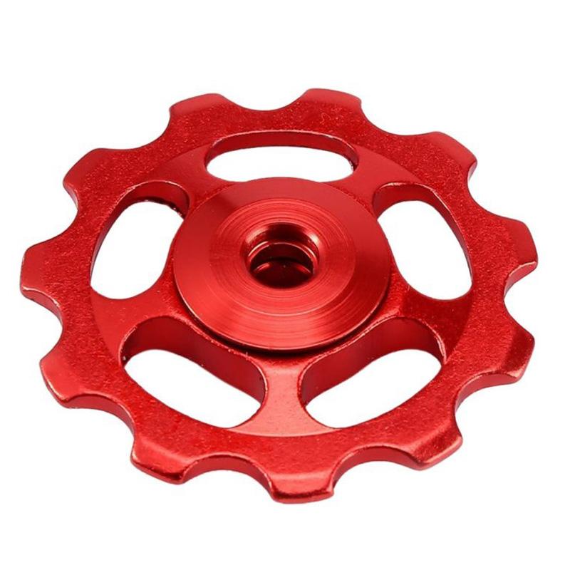 1 шт. сверхлегкий алюминиевый сплав велосипедный подшипник опорное колесо шкивы заднего переключателя передач