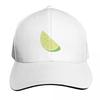Lime Slice Baseball Cap Sun Hat For Children winter hats for Unisex Fashion Beach sun hat Golf Women Unisexs