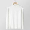 2024 Autumn/Winter Men's Youth Half Turtleneck Knitted Sweater - Casual Mid-Neck Top