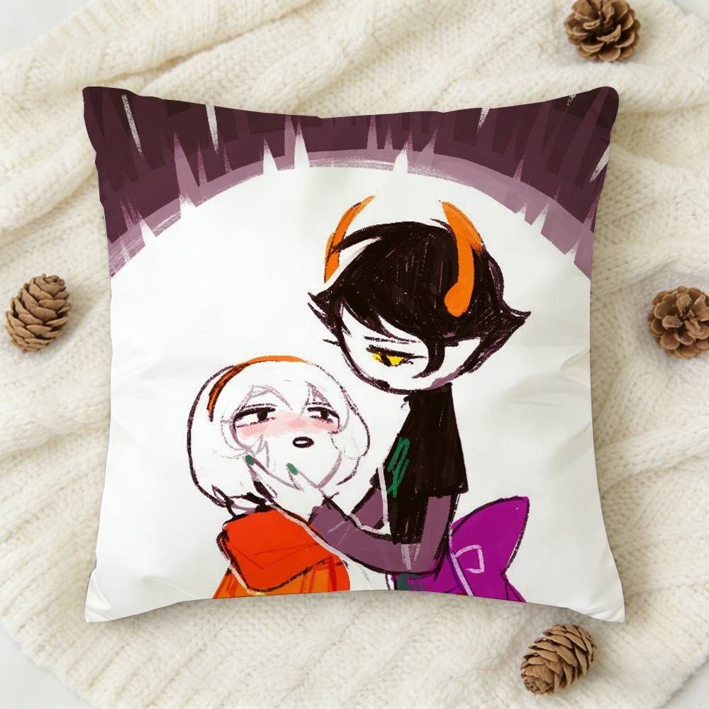 HHomestuck RRosemary Doublesided Printed Square Decorative Cushion Cover for Sofa Living Room Home Decor