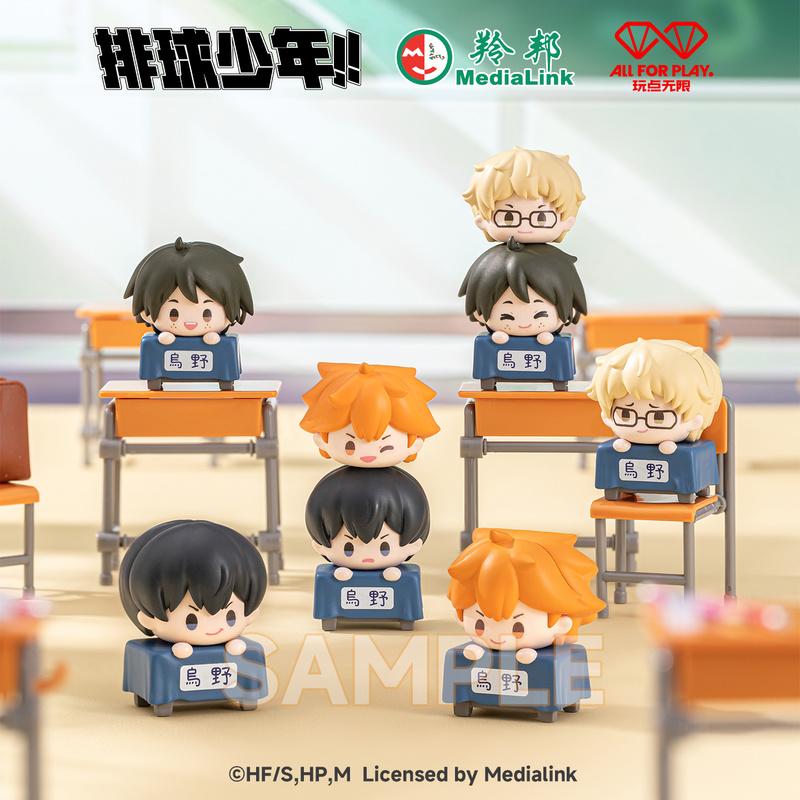 Настоящий Haikyuu!! Спортивный Стэкинг Волейбол Молодежный Сброс Настольное Украшение Милый Мальчик с Зерном Подарок на День Рождения Праздничные Игрушки