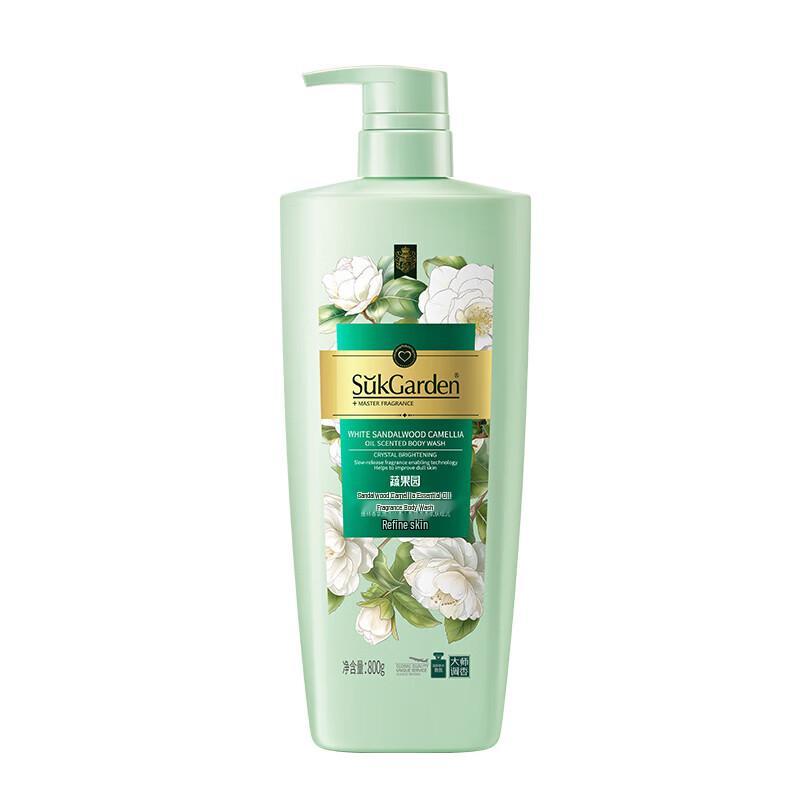 Гель для душа SukGarden с ароматом белого сандала и камелии