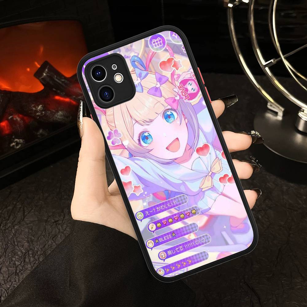 Needy Girl Overdose Game Милый Чехол Для Телефона Девочка Для IPhone 13 12 X XS MAX Pro Max 16 15 11 14 Pro Max Ударопрочный Матовый Чехол