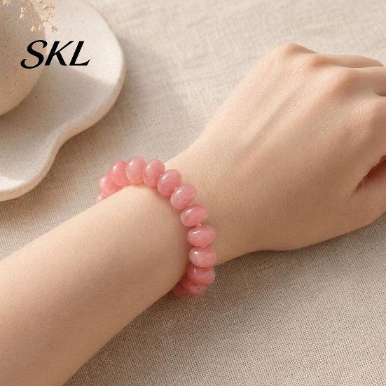 Wrist Accessory Bead Bracelet for Women, Colorful Acrylic Beads Elastic Adults Stretch Bracelet, Boho Summer Beach Vacation Jewelry Female