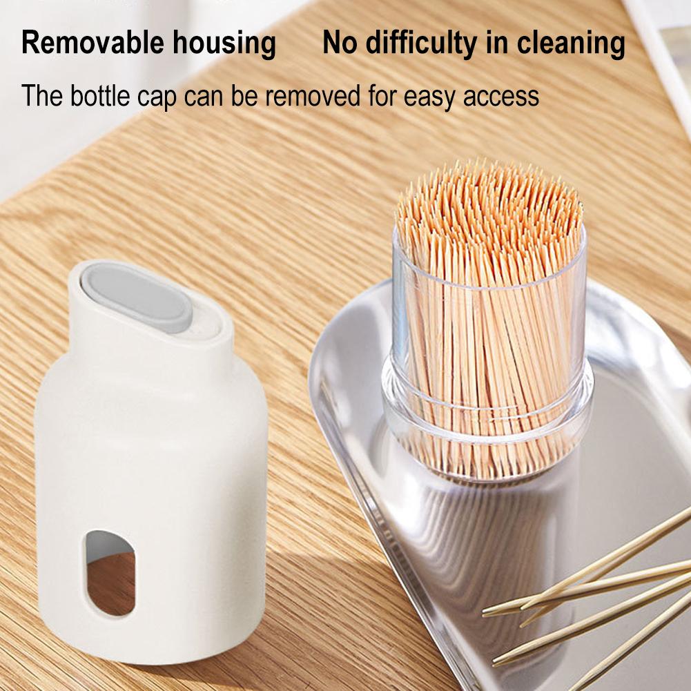 Portable Toothpick Holder Pocket Toothpick Dispenser Storage Bucket With 300 Toothpick Room Convenient Toothpick Life Box