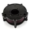 Motorcycle Air Filter Contrast Cut Turbine Air Cleaner Intake Filter For Harley Sportster XL883 1200 1991-2022 filtre a air moto
