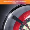 TARGET Darts OMNI Система автоматического подсчета очков Светодиодная подсветка Камера для подсчета очков Автоматическая система подсчета очков Светодиодная подсветка мишени для дартса Защитное кольцо (Омни)