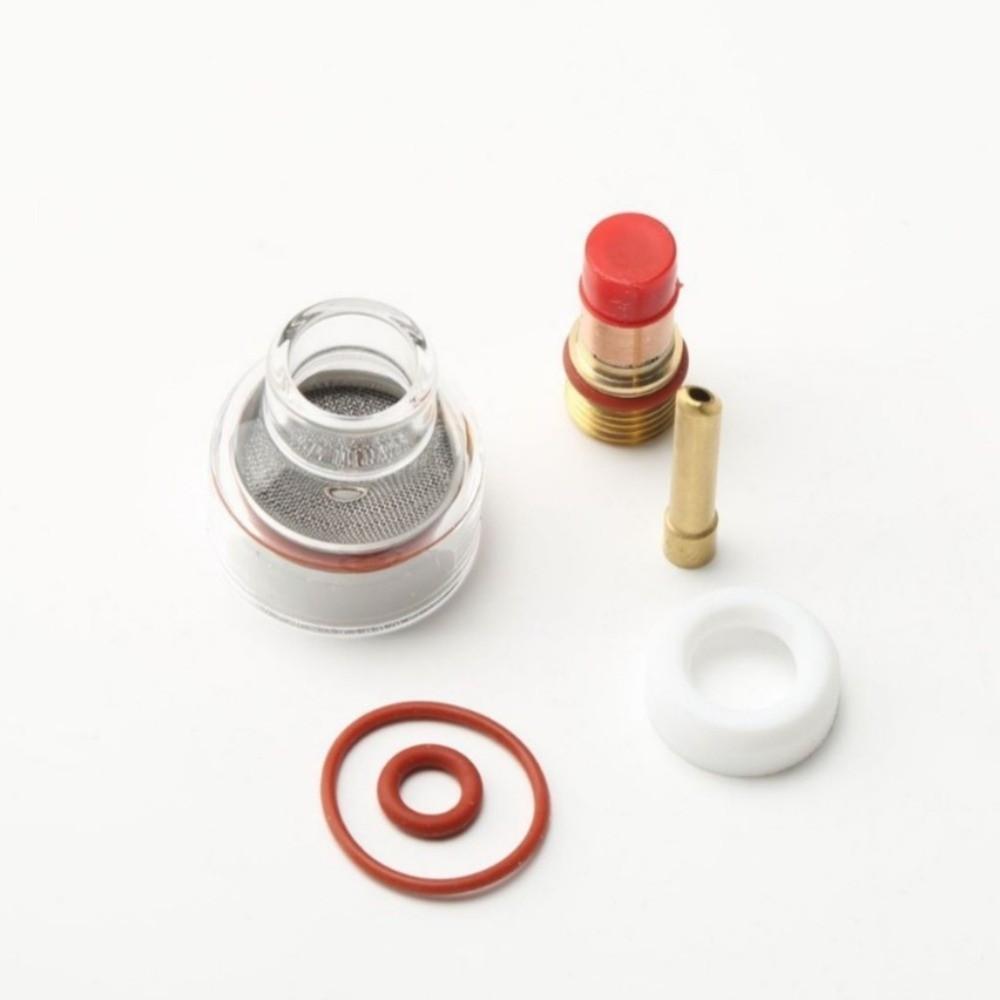 Filter Mesh TIG Welding Torch Kit Collet Body Gas Lens Diffuser Kit  For TIG Welding