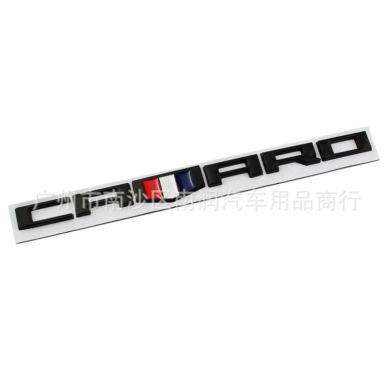3D Car Styling Rear Trunk Emblem Decals for Chevrolet CAMARO Bumblebee car sticker modification Letter Badge Auto Accessories