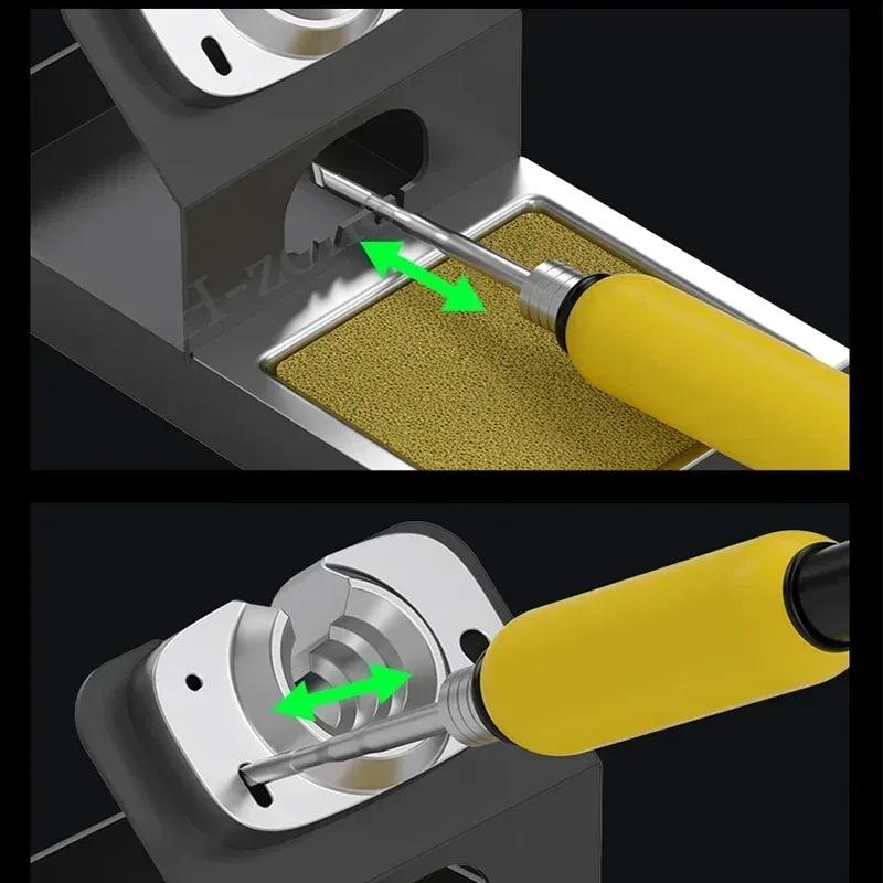 MECHANIC T210 SE Soldering Station LED Digital Adjustment Auto Sleep Quick Heating Universal C210 Iron Tip Welding Repair Tool