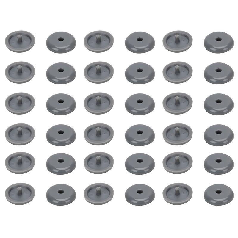 10/50pcs Car Safety Seat Belt Buckle Stopper Automobile Seatbelt Spacing Limit Stop Plastic Black Gray Beige Button Accessories