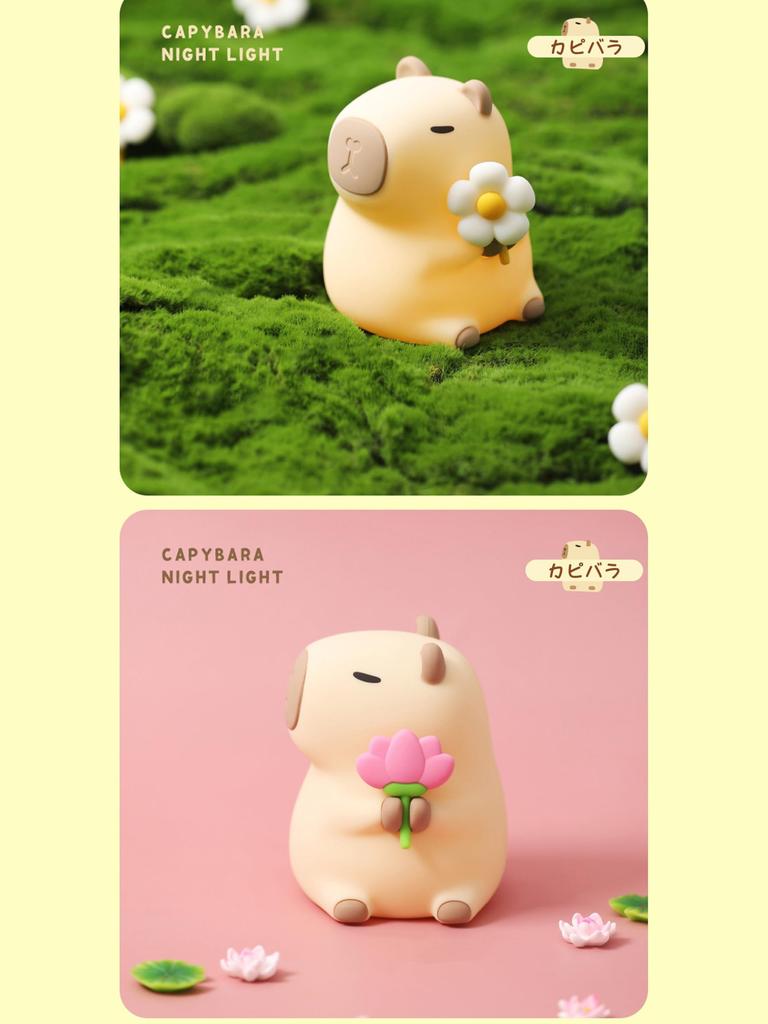 AAGWW Night Light, Seven-Colored Rays, Desktop Ornament, Cartoon Bedside Lamp, Cute Gift (Type C)