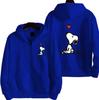 New Zipper Hoodie Men's and Women's Fashion Cardigan Zipper Sweatshirt Hip Hop