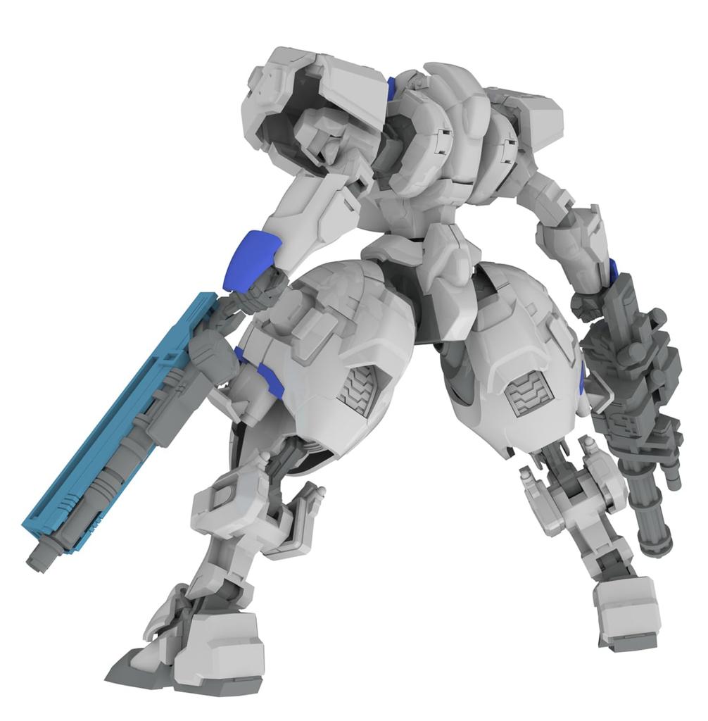 PM Office A Mechanism POWERDolls2 Armored Assault Approximately 135mm Plastic Model PP182 5-inch X-4+C (PDF-C701) Infantry, Tall, 1/48 Scale,