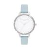 Авторизованный дилер Olivia Burton Часы женские OB16RB19 Радужный безель Бирюзовый Серебряный 34 мм [OLIVIA BURTON] &