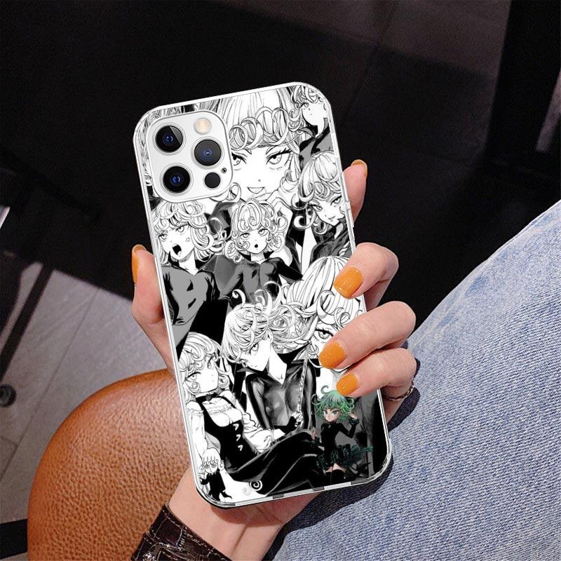 Чехол для телефона с аниме One-Punch Man для iPhone 17 Air 16 Pro Max 16E 15 + 14 Plus 11 12 13 Mini 7 8 SE Подарок Печатная крышка Fundas 17 Air