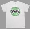DROPKICK MURPHYS II Хлопковая футболка 100% Мужские футболки Топ размеры S M L XL XXL 3XL 4XL Пепельно-серый, Белый
