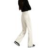 Womens White High-Waist Wide-Leg Straight Jeans 2026 Loose Fit Casual Trousers