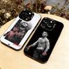 Чехол для телефона Champion Boxing K-Khabib для iPhone 17,16,15,14,13,12,11 Plus,Pro Max,XS, Цветной Серебристый Черный Чехол