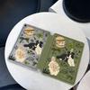 Чехол-слинг для iPad с рисунком "Кошка-бургер" для iPad Air 3-го поколения 2019 iPad 10-го поколения Чехол 7 8 9 10.2 Funda Cover 10.9 10-го поколения Air6 5 4