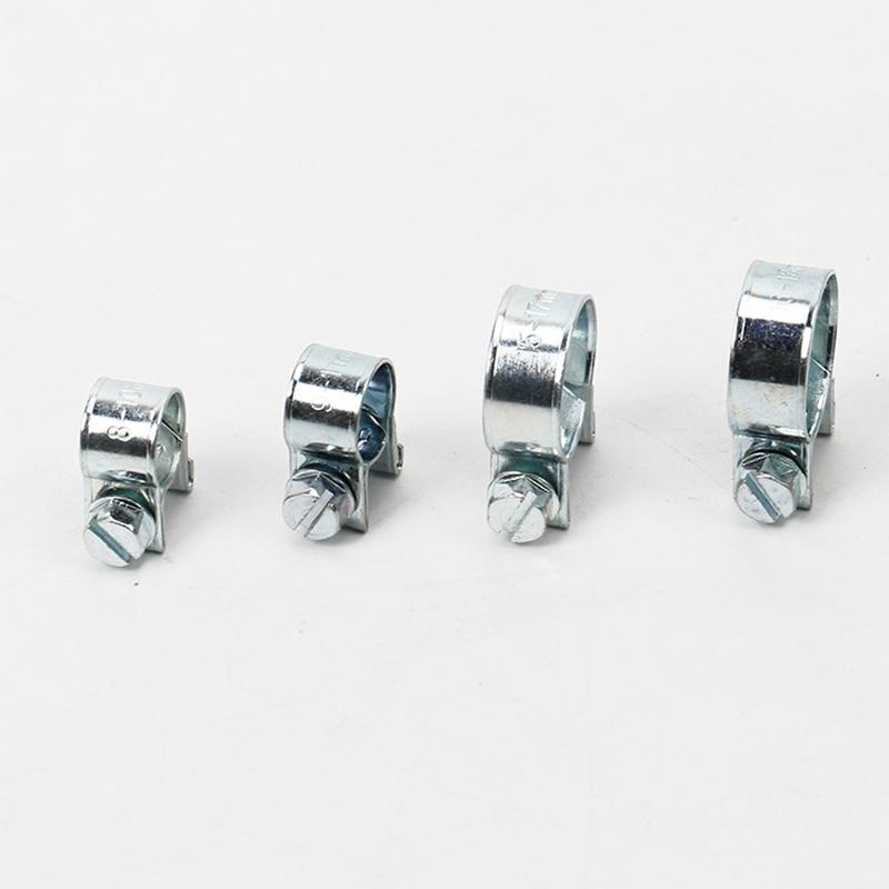 10 шт. набор зажимов для автомобильного топливного шланга, мини-зажим для воздушного шланга из углеродистой стали, зажимы для бензиновых труб