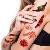 Waterproof Halloween Horror Scar & Face Tattoo Stickers