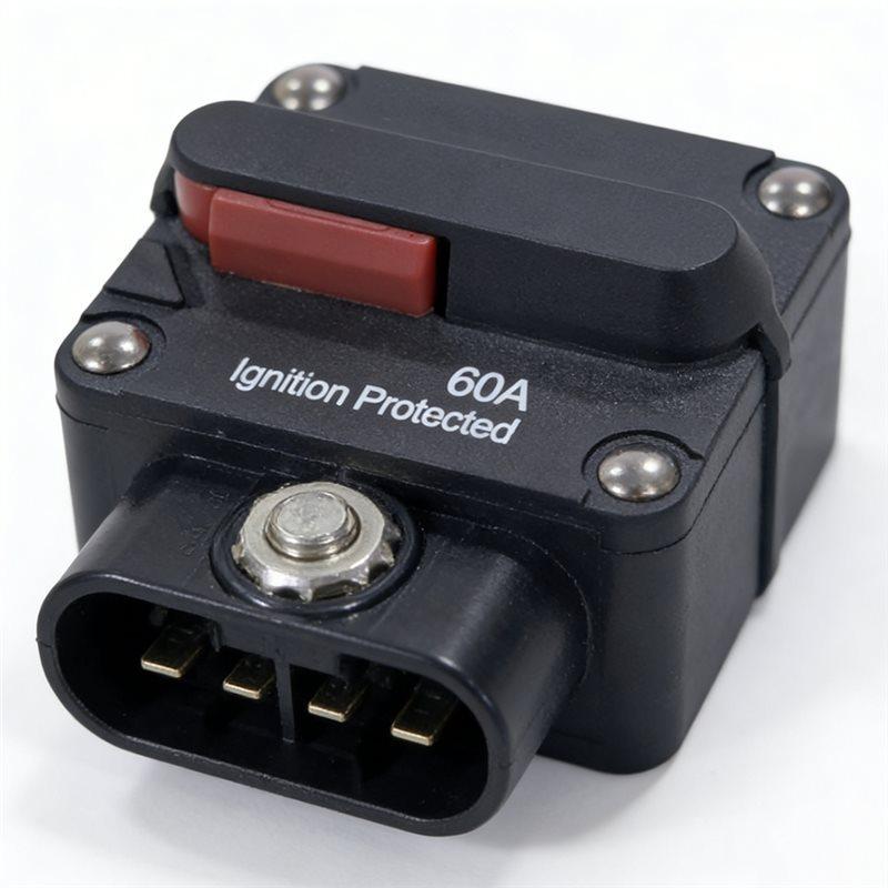 ABBY-Circuit Breaker Manual Reset Circuit Breaker Circuit Breaker For Boat Trolling 12V-24V DC Boat Trolling