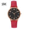 Women Fashion Accessory Faux Leather Strap Watch, Round Dial Quartz Movement Watches Ladies Casual Formal Wristwatch, Gifts for Her Watch