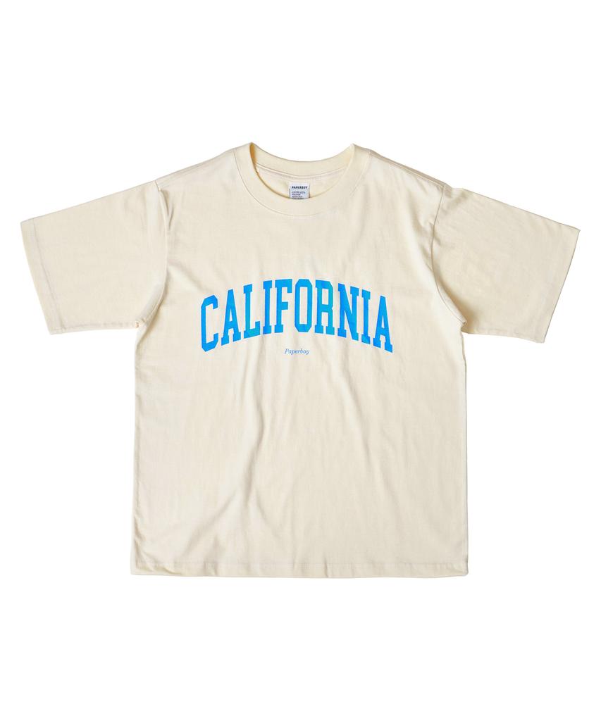 PAPERBOY California Short Sleeve T-Shirt - Cream