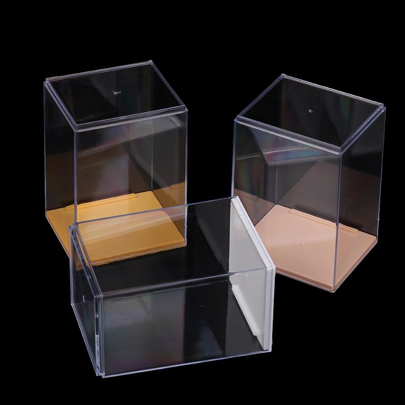 1 Piece Transparent Display Showcase High Quality Acrylic Storage Box Dustproof Thickened Doll Display Box For Home