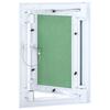 Access Panel Green and Silver 25 x 35 cm