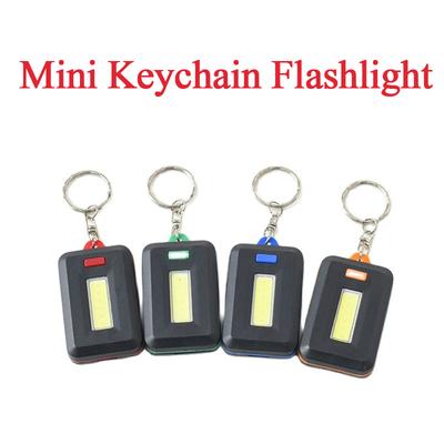 Портативный Мини COB LED Брелок-фонарик Наружный Аварийный Свет Брелок Фонарик Лампа с Карабином для Пешего Туризма Кемпинга