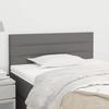 VidaXL Headboard Bedroom Furniture Single Bed Accessory Headboard Frame Interior Dark Grey 80x5x78/88 346103