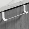 Punch-free Towel Rod Rag Hanger Door Hanging Towel Racks New Over Cabinet Towel Rack