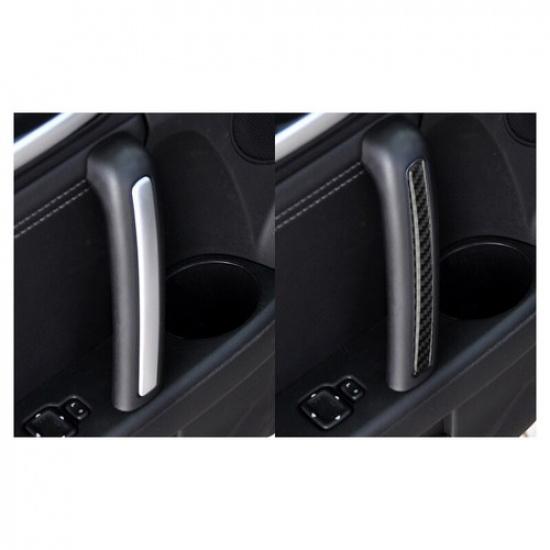 For Mazda MX-5 Miata 09-15 Carbon Fiber Interior Door Armrest Handle Cover Trim