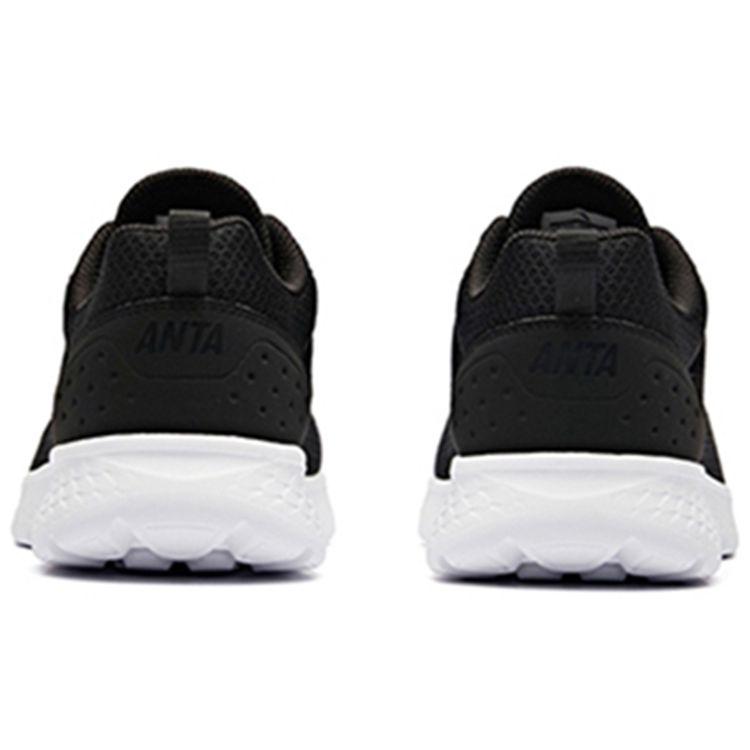 Anta Casual Shock Absorbing Non-Slip Wear-Resistant Breathable Lightweight Low-Top Running Shoes Men Sneaker Black 912325525-4