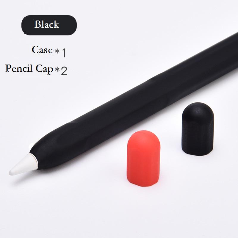 Мягкий силиконовый чехол для Apple Pencil 2 2nd, чехол-карандаш для планшета, сенсорный стилус, защитный чехол, портативный чехол
