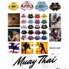 Muay Thai Shorts Pants Kickboxing Boxing MMA UFC Martial Arts Fight Unisex Men Women Kid Quick Dry Print Elastic High Waist Training