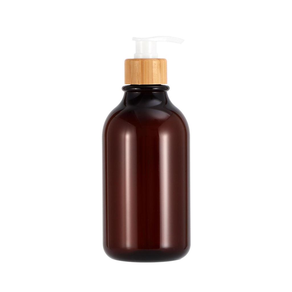 Бутылка для шампуня из ПЭТ-пластика объемом 500 мл и бутылка для дезинфицирующего средства с нажимным клапаном объемом 300 мл