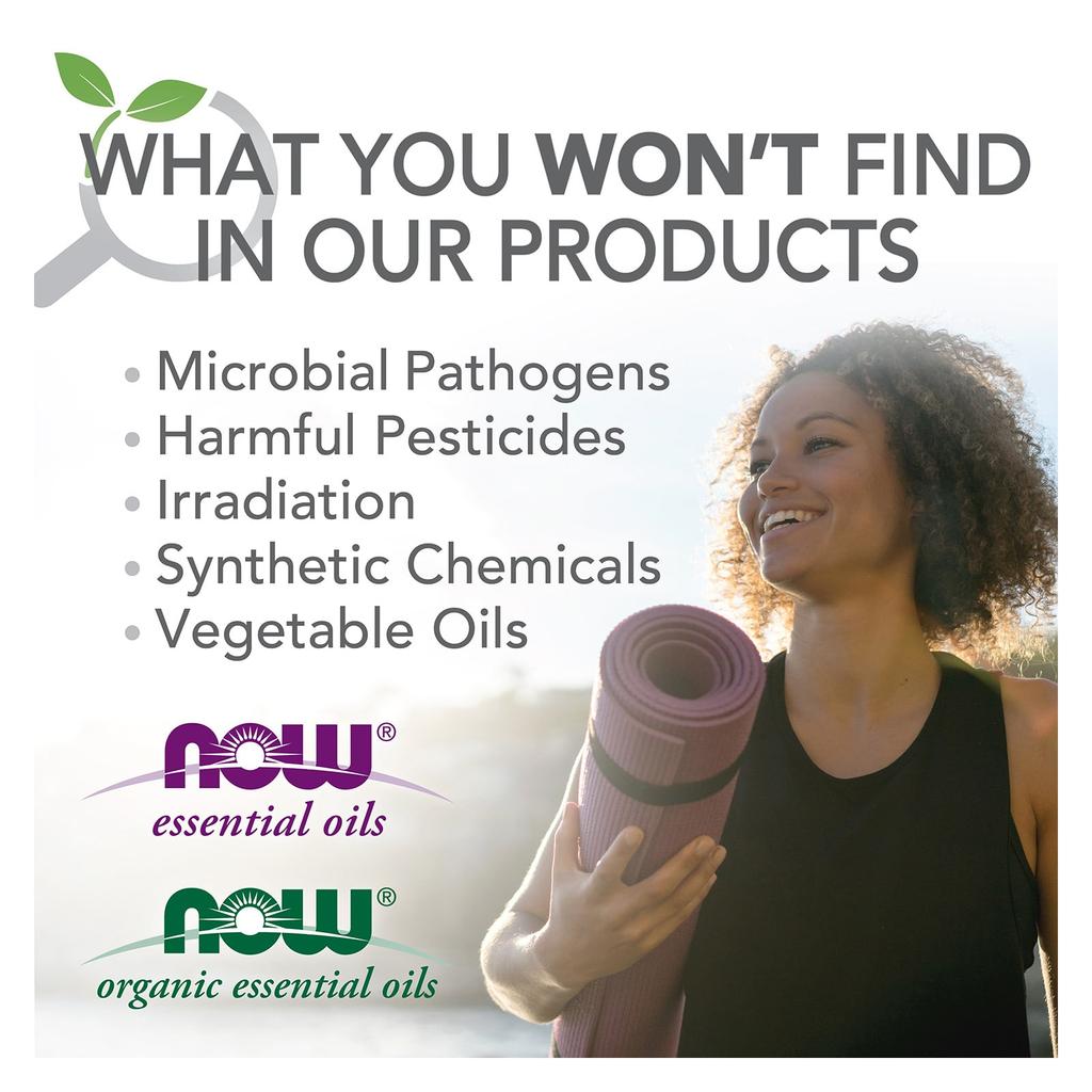 NOW Foods, Certified Organic Tea Tree Roll-On, 1/3 fl oz (10 ml)