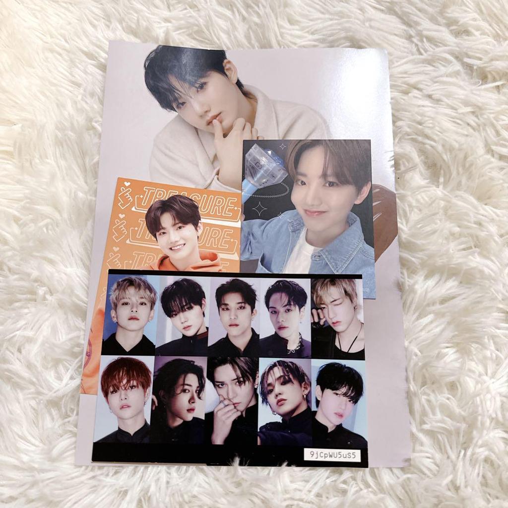 [USED] Treasure Goods Bundle Sale: Penlights, Trading Cards, Albums