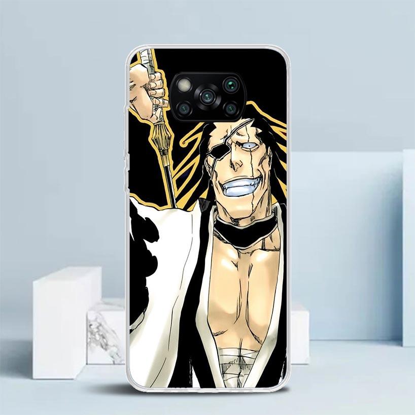 Чехол для телефона Bleach Zaraki Kenpachi для Xiaomi Poco F7 Ultra X5 X6 X7 Pro M7 Redmi 15C 15 13C 13 12C 12 10C 10 10A 9 9C 9A 9T