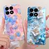 For Honor X8a 4G Case Transparent Cute Cat Fashion Butterfly Funny Painted Casing CRT-LX1 CRT-LX2 CRT-LX3
