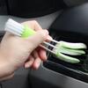 Car Vent Cleaning Kit - 2-Way Microfiber Brush for AC Vents Electronics (16cm)