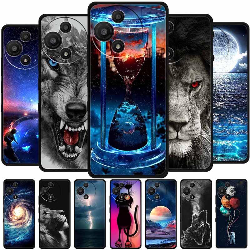 Phone Case for TCL 60 SE NxtPaper 5G Fashion Cases for TCL60 SE NxtPaper Soft Silicone Planet Pattern Protective Capa New Bumper