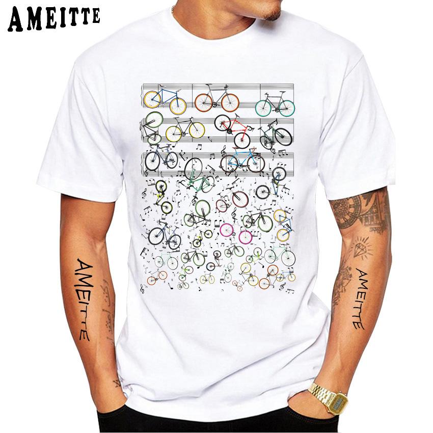 Bikepacking Funny Gear List Design T Shirt Summer Men Short Sleeve Bicycles Sport White Casual Tops